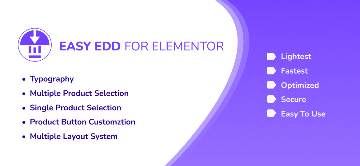 Easy EDD for Elementor